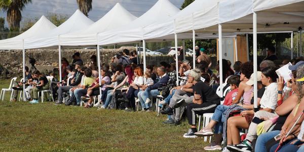 El festival tardoromano de Centcelles crece en número de visitantes en su segunda edición